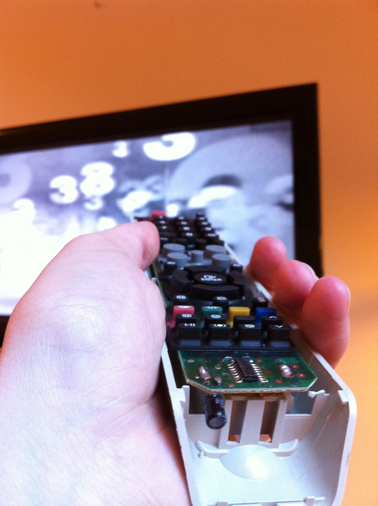 Photo of a remote control