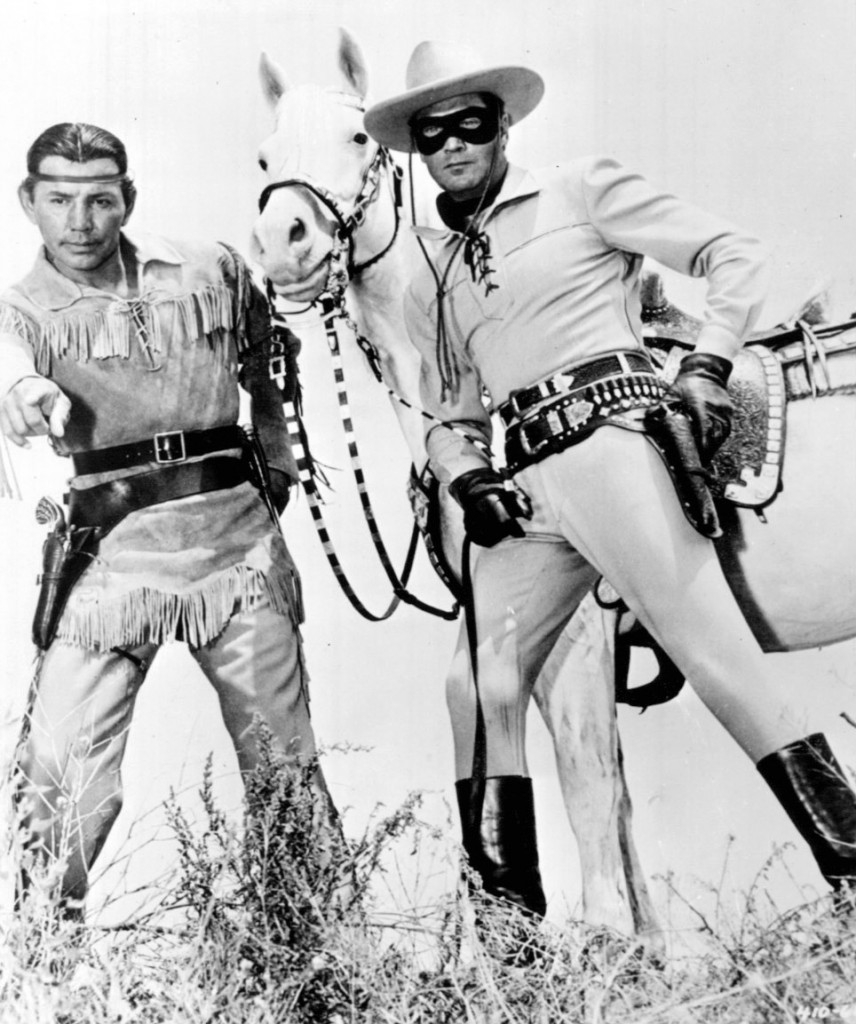 Photograph of The Lone Ranger cast