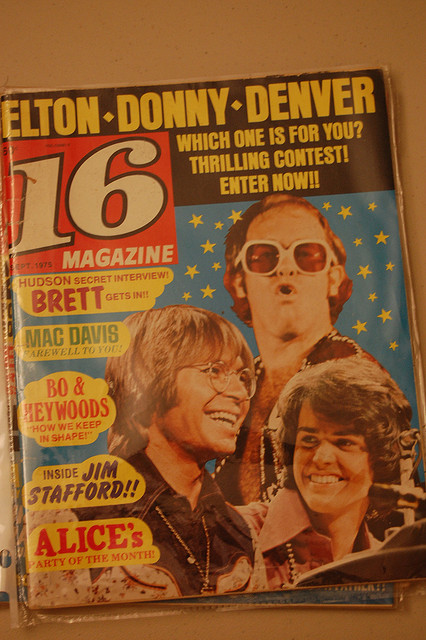Cover of a teen magazine