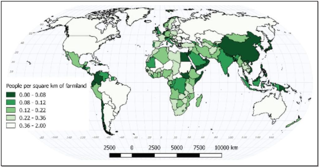 What Is Arithmetic Density Ap Human Geography