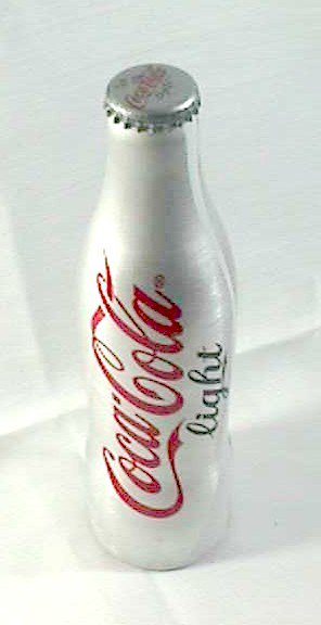 In Europe, diet drinks are called “light,” not diet. This CocaCola product is available in Germany.